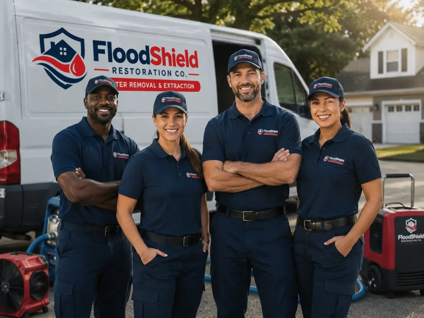 Flood Damage Restoration company in Wallisville, TX